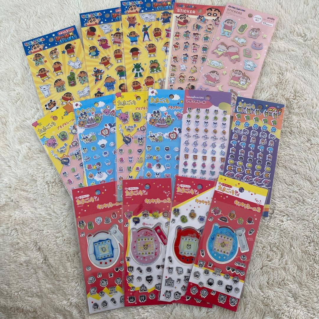 ボンボンドロップ　ウォーター　おはじき　コットン　シールまとめ売り140枚