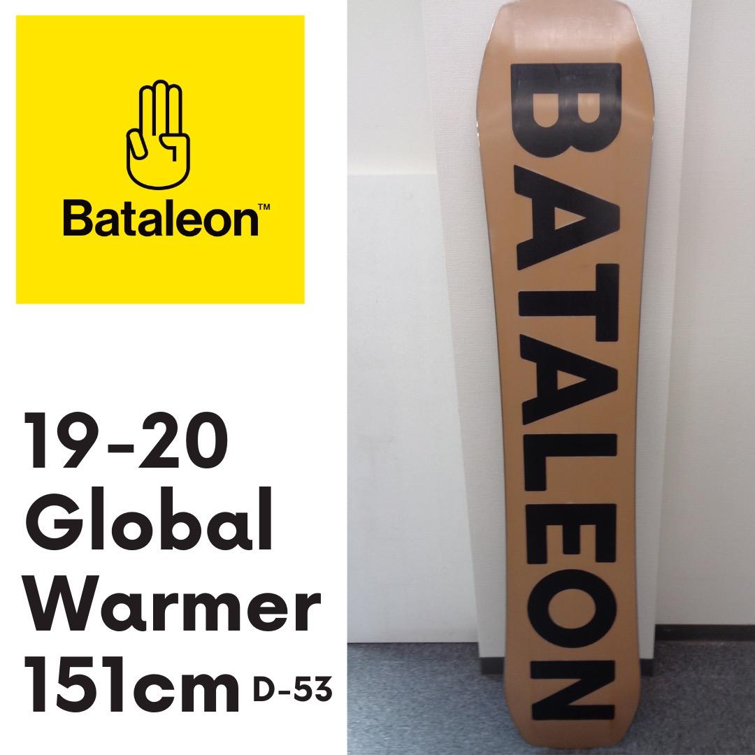 Bataleon Global Warmer 151cm 19-20 バタレオン
