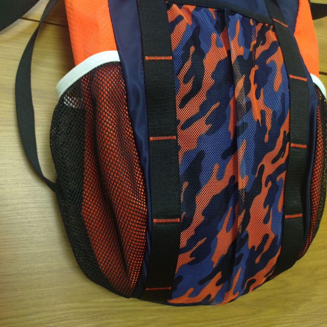 ヴィヴィ=ウエストエンド専用　EA7 バスケットボール用リュック オレンジ迷彩
