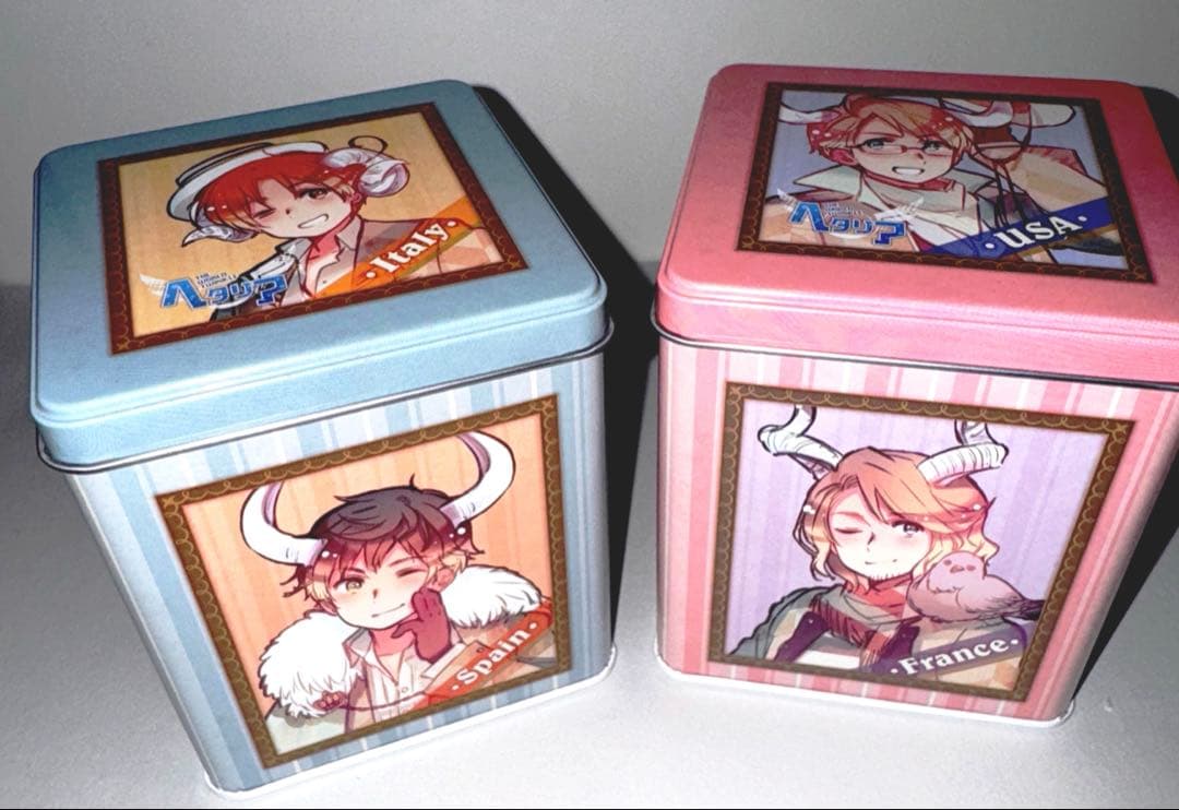 ヘタリア 角缶2個セット