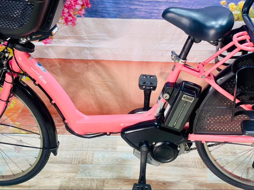 パスキス26インチ⭐️ヤマハ人気モデル！子供乗せ電動アシスト自転車Y3424