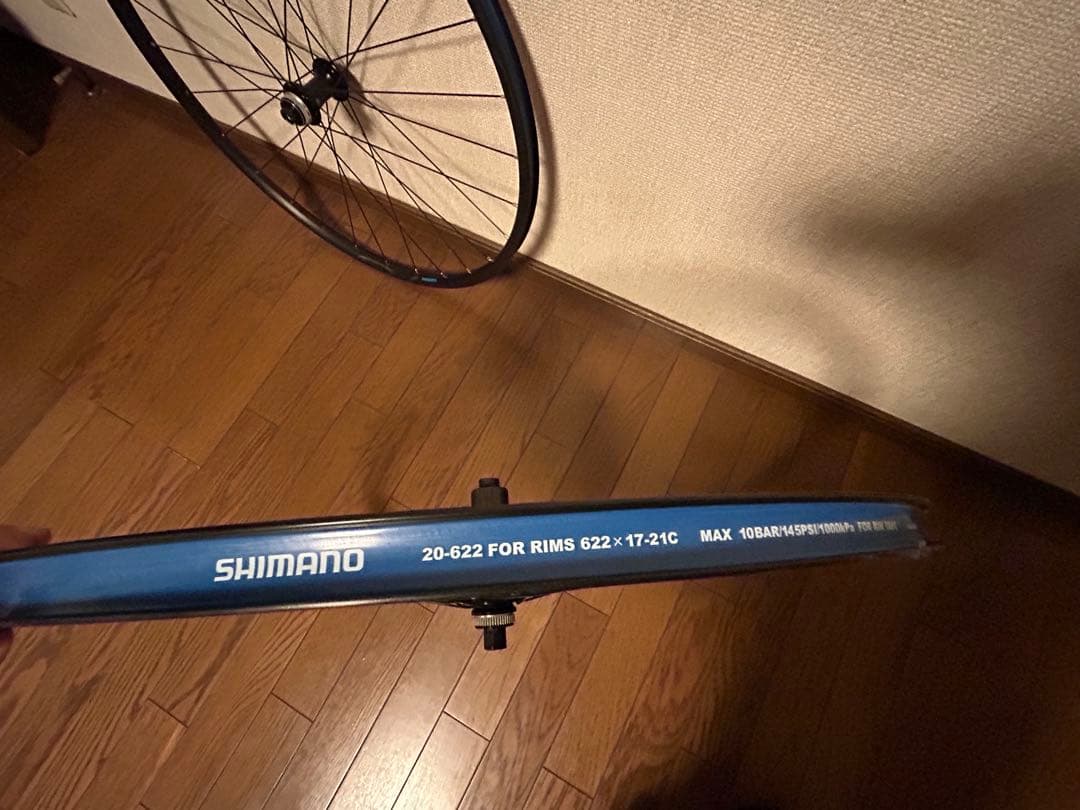 新品　シマノホイール　ロードバイク　ディスク用　WH-RS171-CL