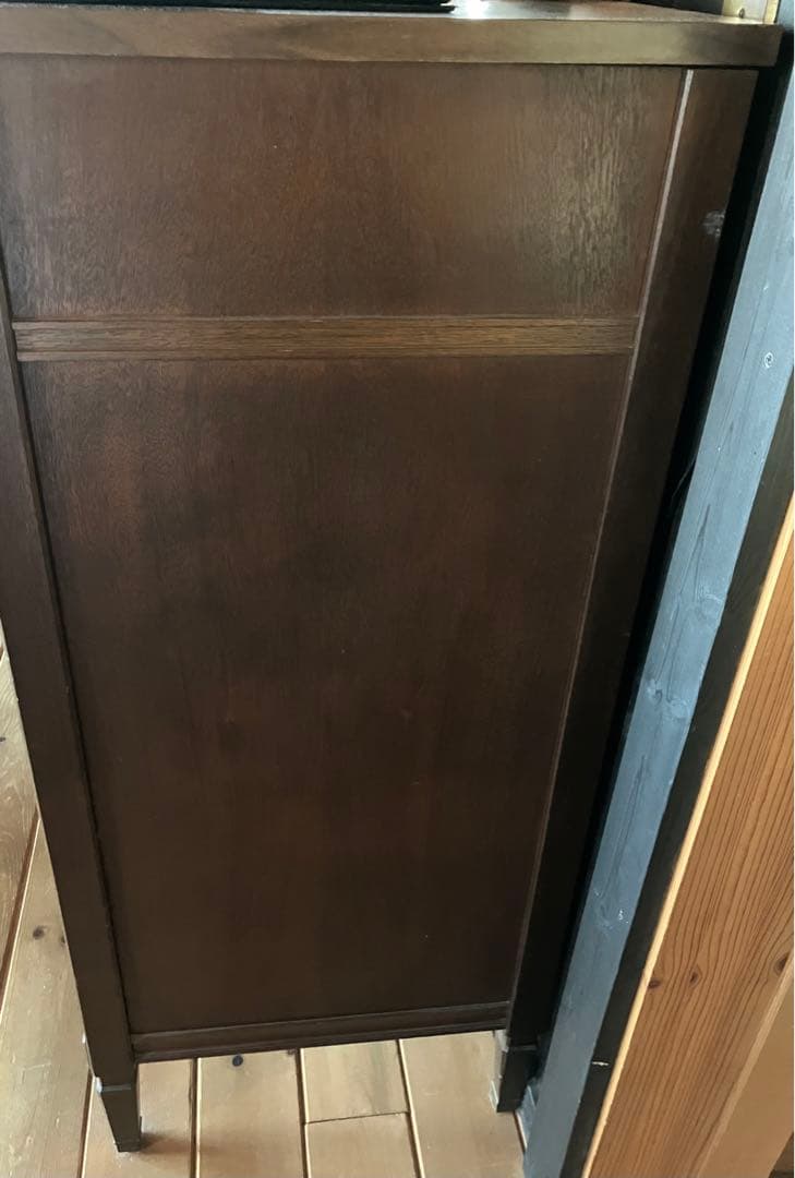 木製クラシックチェスト 引き出し ダークブラウン