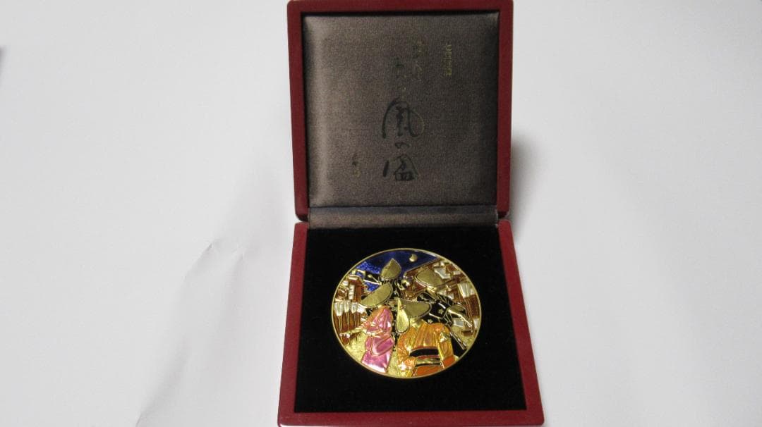 七宝章牌「越中八尾おわら風の盆」純銀メダル