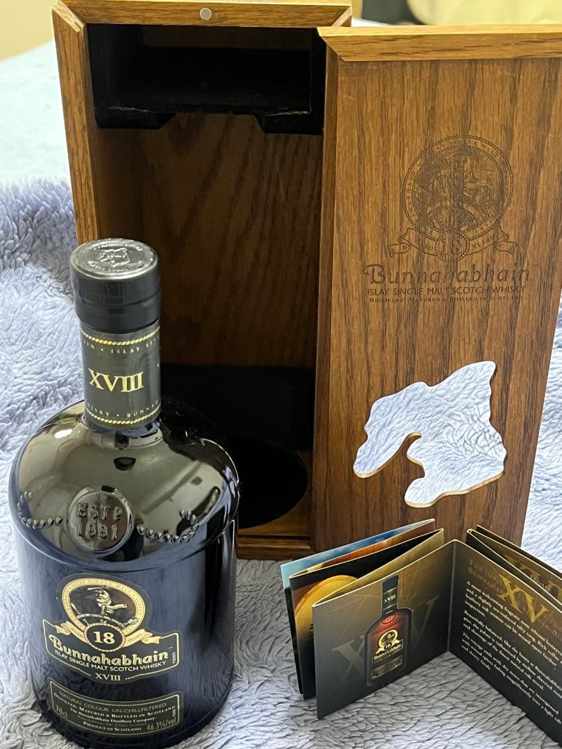 稀少品Bunnahabhain 18年 ウイスキー 46.3％700ml