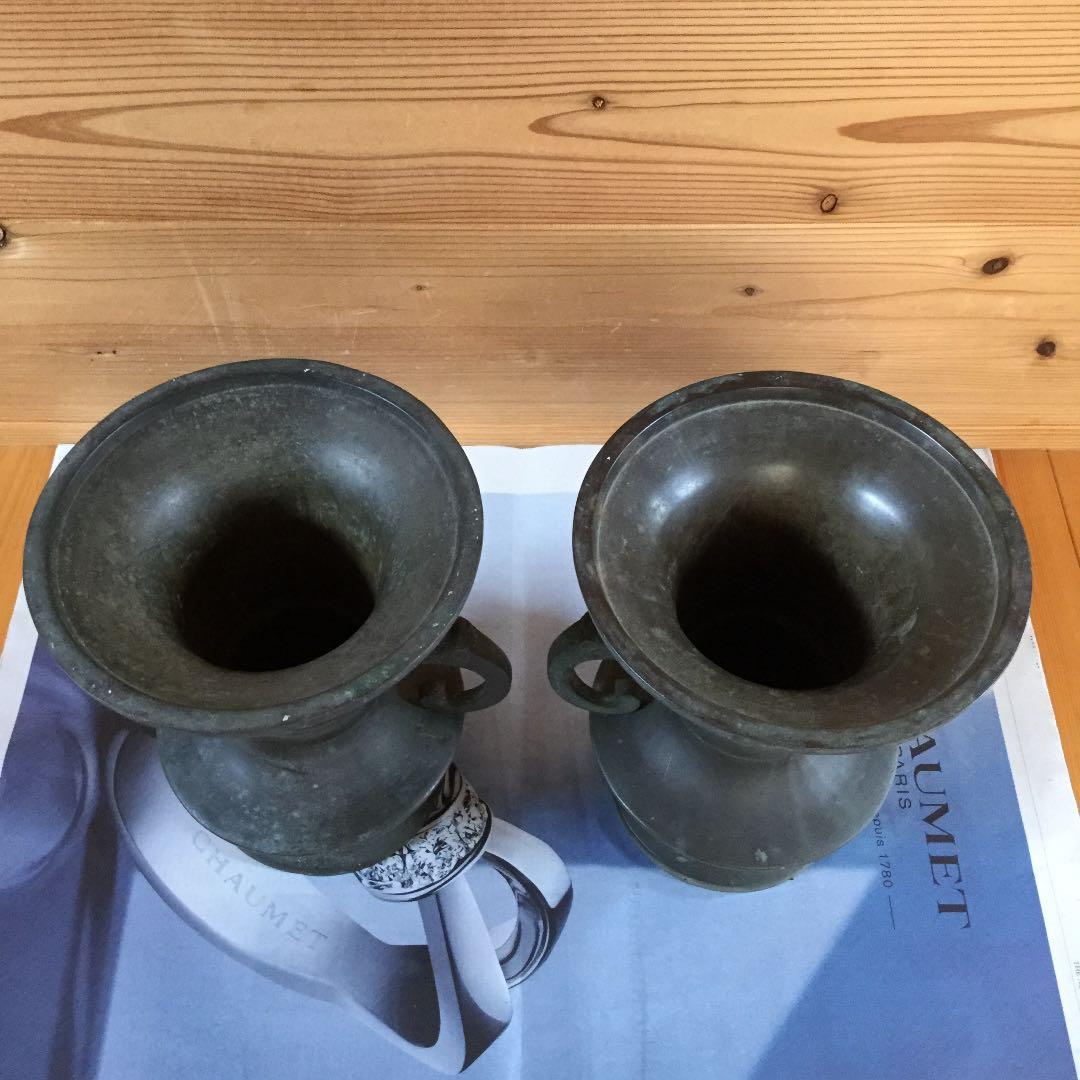 江戸時代の花瓶２対