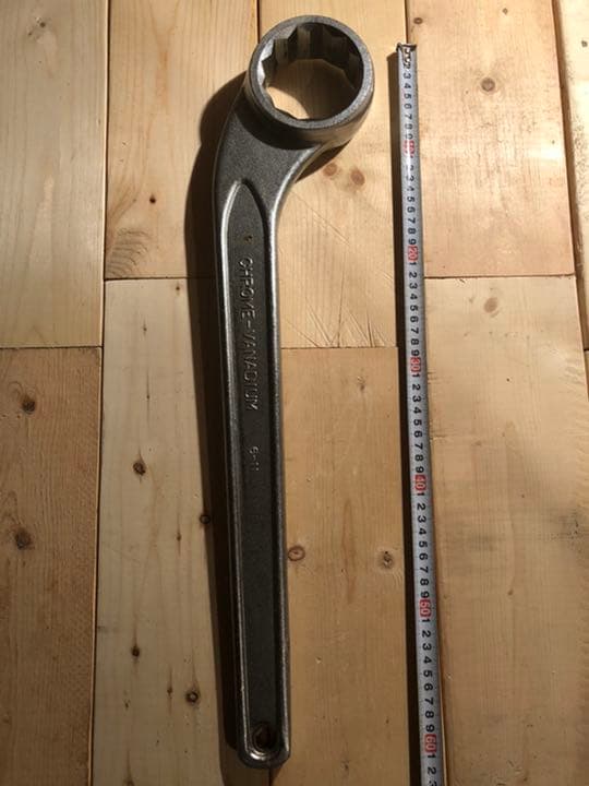 ASHHI ASH TOOLS片口メガネ75mm CHRONE-IANADIUM