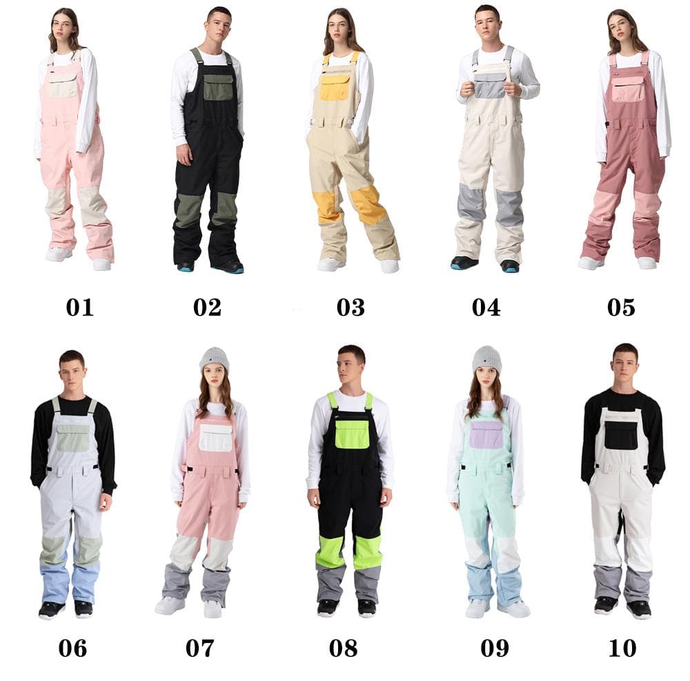 スノボ ウェア　 ビブパンツ ユニセックス　04 M