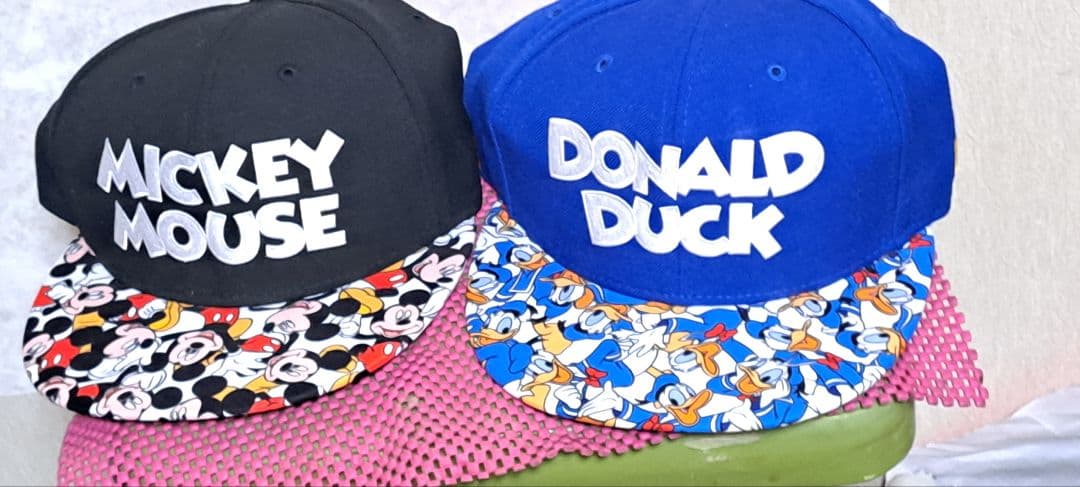 東京ディズニーリゾート ミッキーマウス　ドナルドダック 　コラボ　キャップ