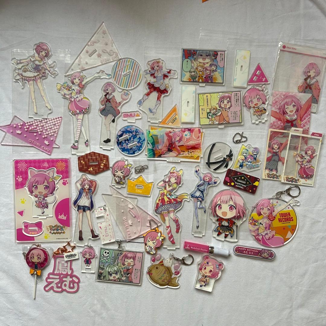 鳳えむ アクスタ CD ファイル アルバム アクキー 神高祭 おむたつ まとめ売