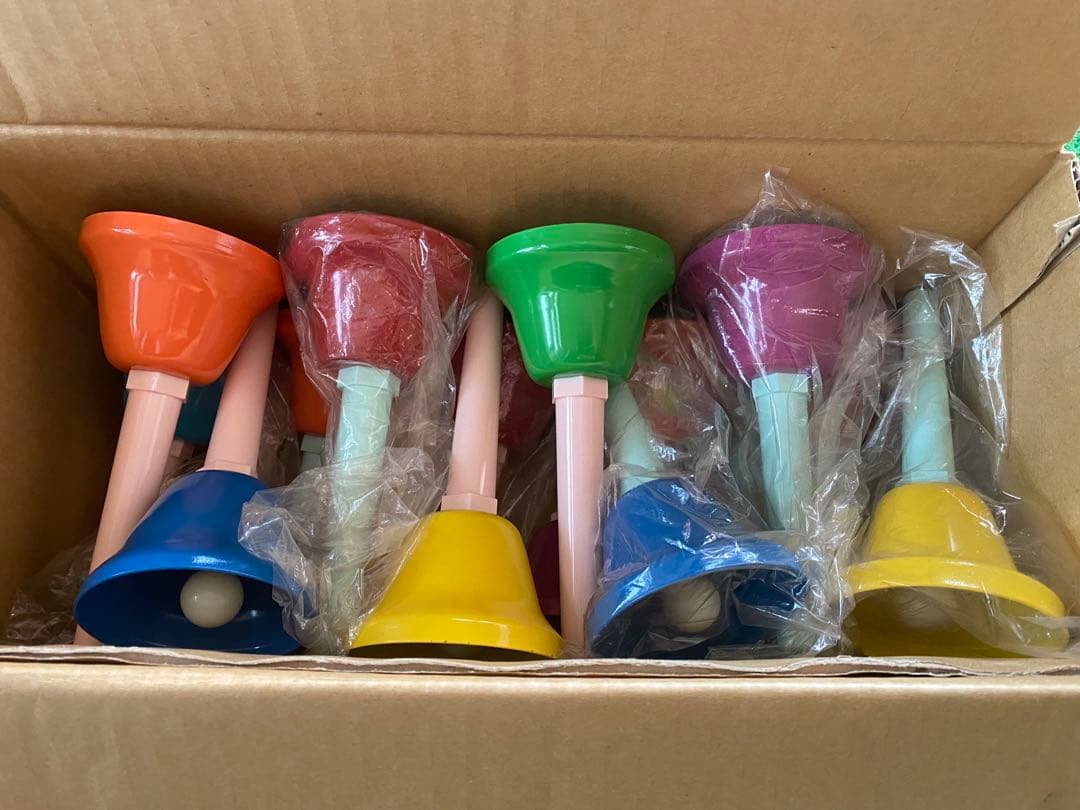 ウチダ ミュージックベル MB-C 20音組 ハンドベル 内田洋行　美品