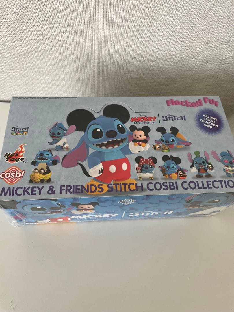 スティッチ cosbi コスビ ミッキー&フレンズ フィギュア 1BOX 8個