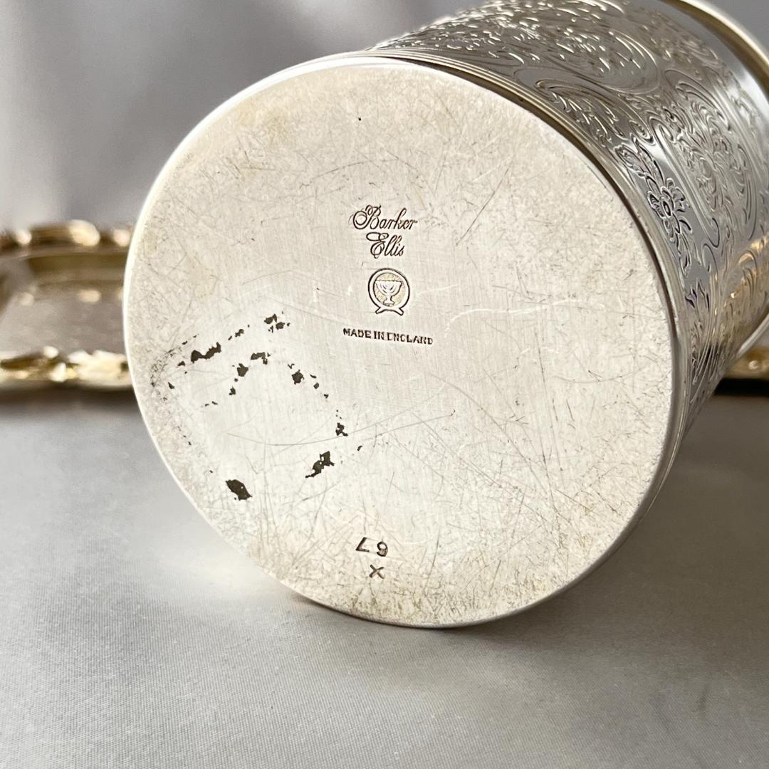 【Barker Ellis】素晴らしいチェイシングのティーキャディー