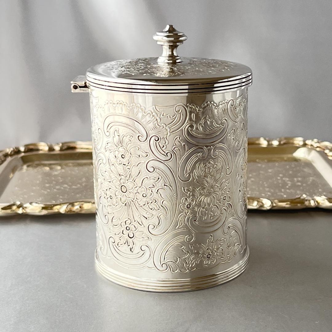 【Barker Ellis】素晴らしいチェイシングのティーキャディー