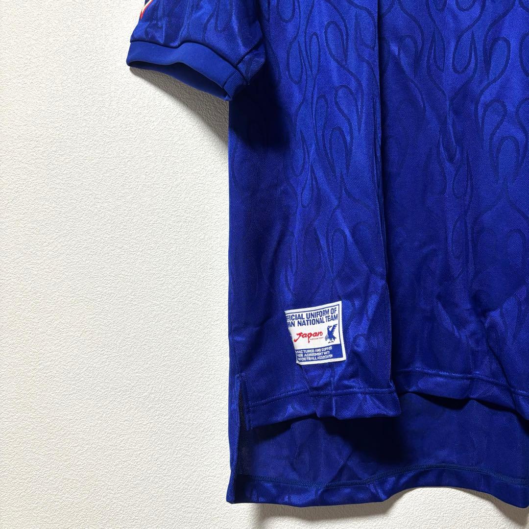 【タグ付き】98年 フランスW杯 日本代表 レプリカシャツ 半袖 asics