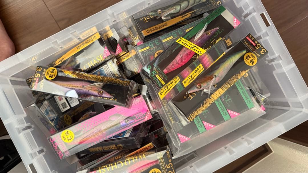 スクイッドマニアGVX 彩 710 Artemis MXとエギ10本おまけ