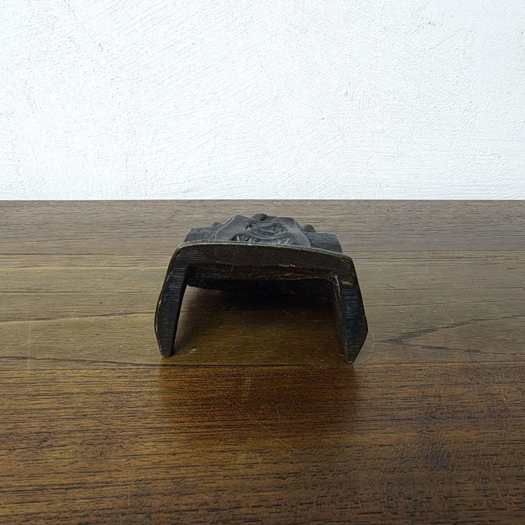 【重岡建治】彫刻 オブジェ 置物 サインあり