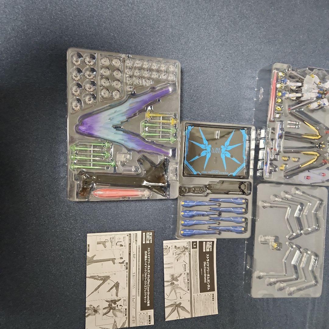 メタルロボット魂ストライクフリーダムガンダム（Re）＆光の翼エフェクト