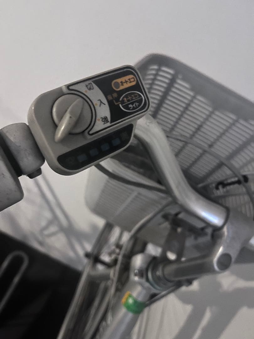 ダンロップ 電動アシスト自転車 シルバー　手渡し
