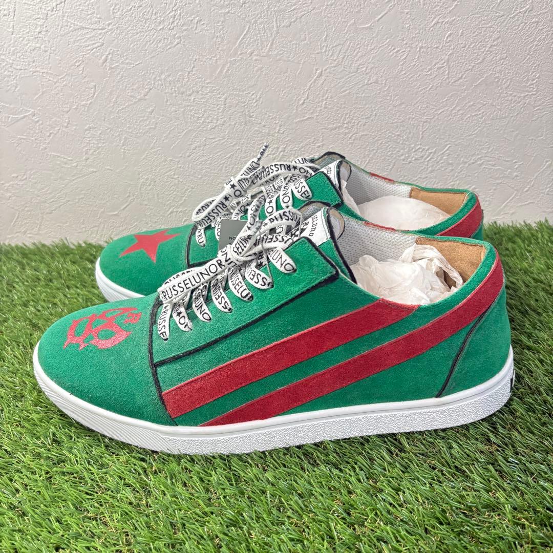 【RUSSELUNO】新品スウェード　スパイクレスゴルフシューズ　メンズ27㎝