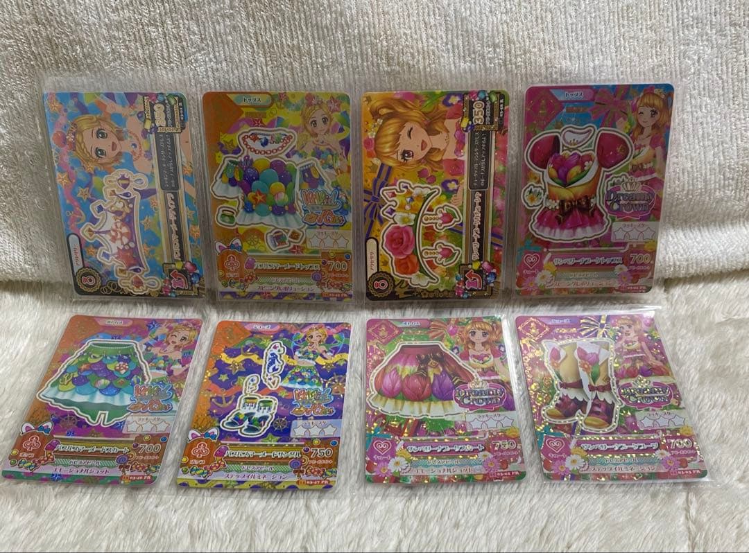 アイカツ 第15 3弾フルコンプ　サンベリーブーケ　バブルマーメイド　羽衣　月夜