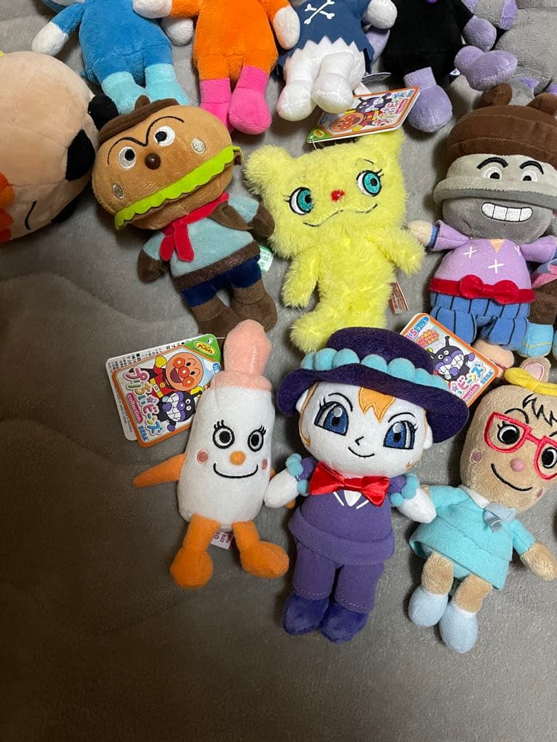アンパンマン ぷりちぃビーンズ まとめ売り ぬいぐるみ