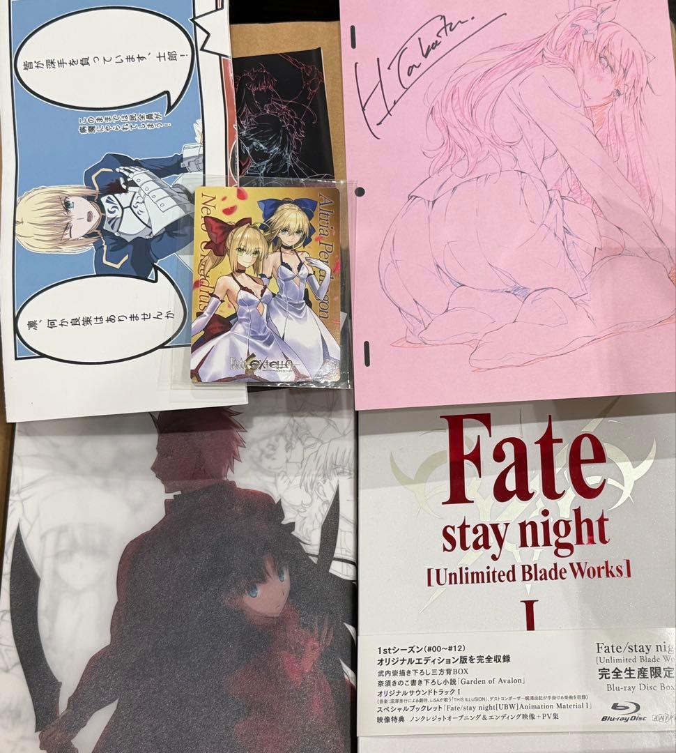 【専用】Fate/stay night [UBW] BD遠坂凛 でかポストカード