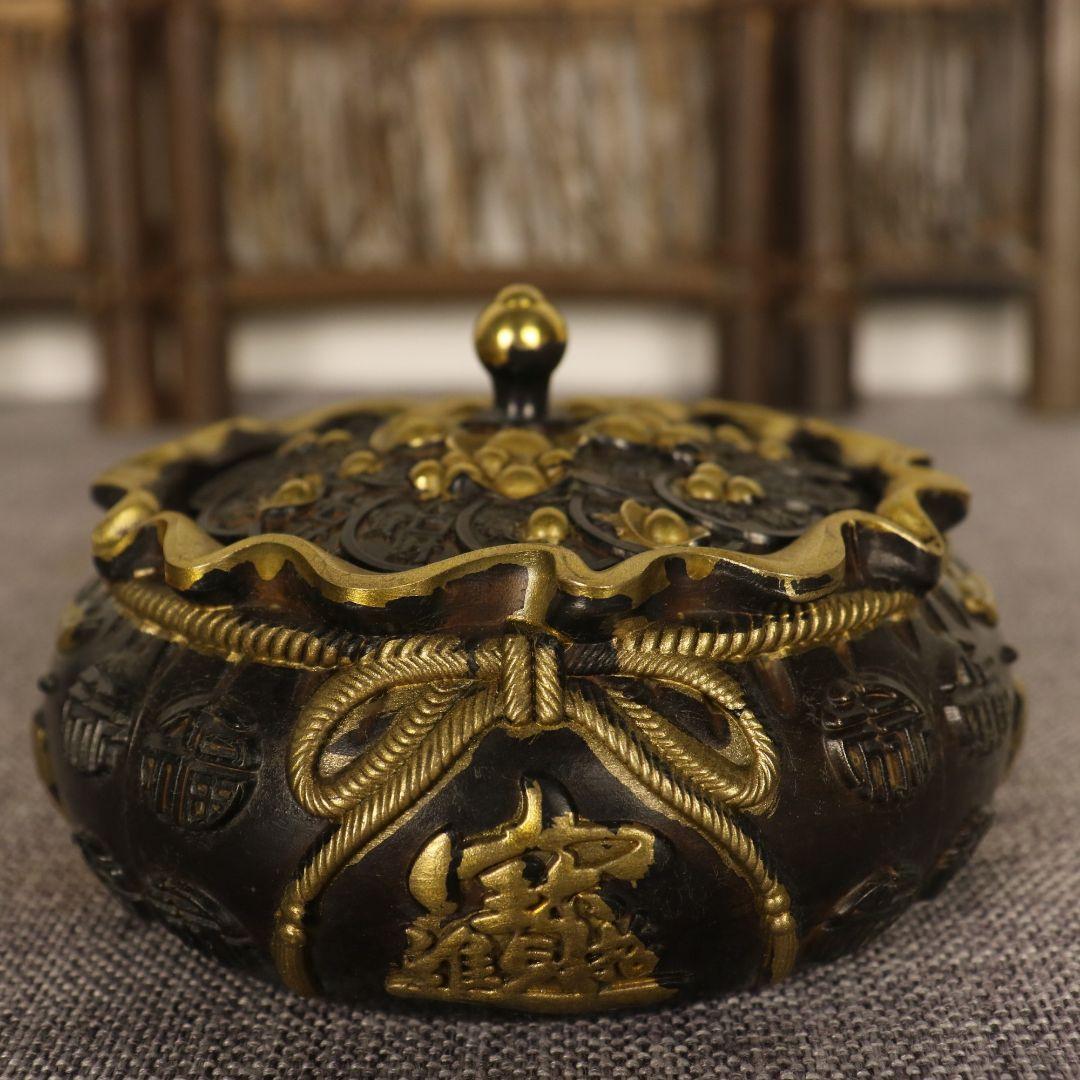 銅器 灰皿 茶道具 書道具 文房具 工芸品 美術品 置物