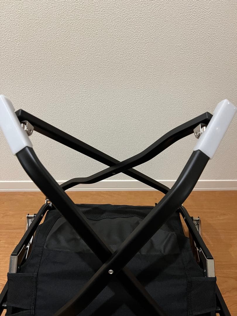 【純正キャップ装着】ローチェアショートブラック