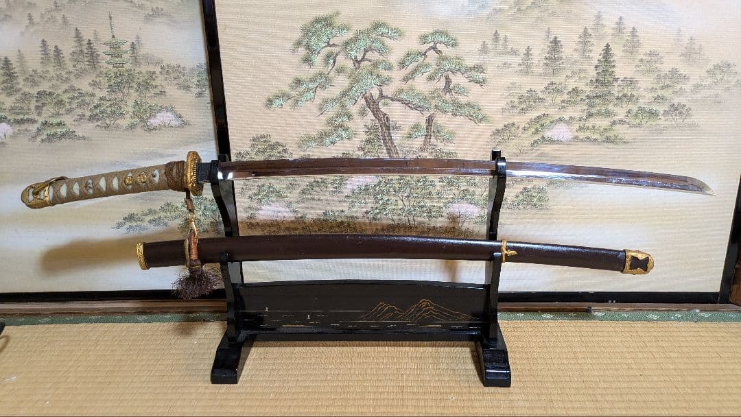 【値下げ】金属製 模造刀 軍刀 指揮刀