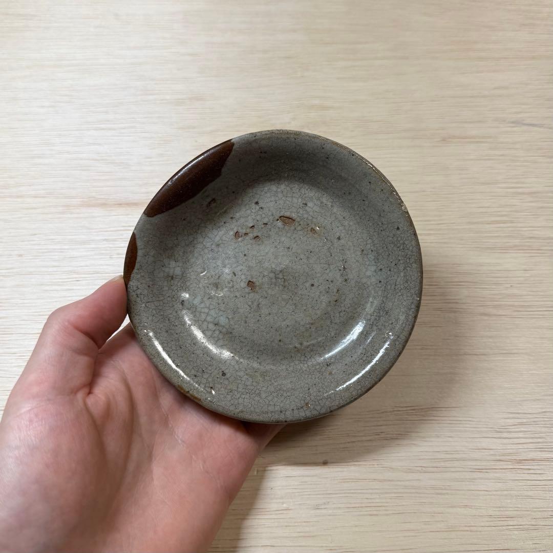 古唐津 無地唐津 小皿 桃山時代 江戸時代 伝世品 古美術 骨董 初期伊万里