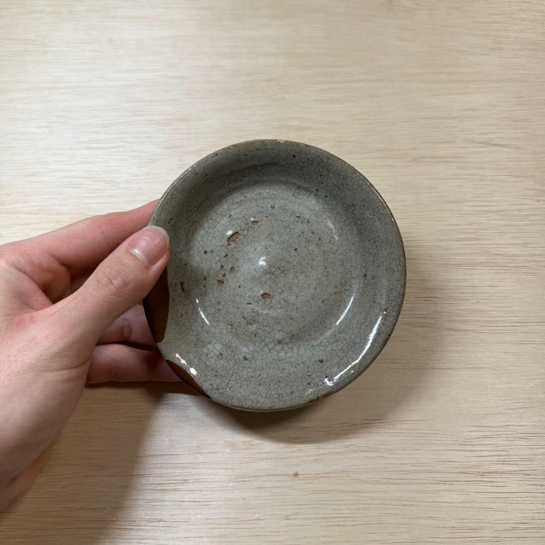 古唐津 無地唐津 小皿 桃山時代 江戸時代 伝世品 古美術 骨董 初期伊万里