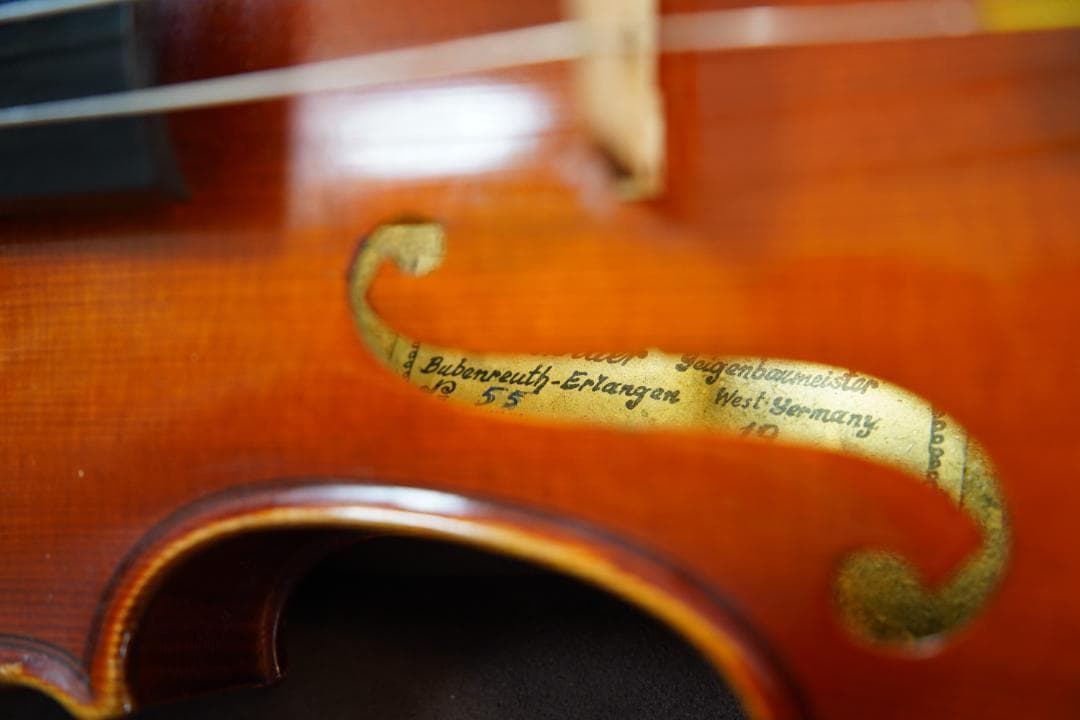 【美品】ドイツ　バイオリン　OTTO JOSEF KLIER No.55　4/4