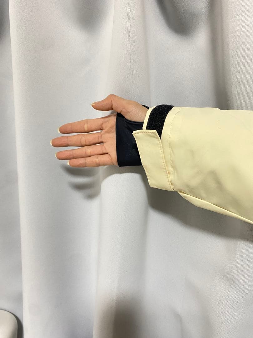 スノーボードウェア アイボリーと水色