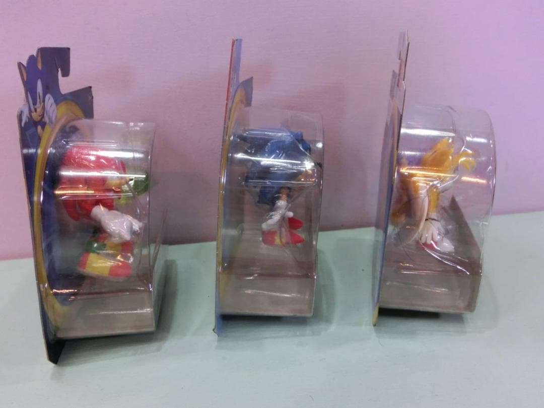 SEGA セガ ソニック ザ ヘッジホッグ＆ナックルズ&テイルズ フィギュア