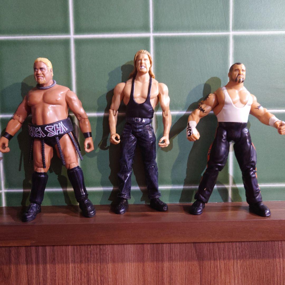 貴重　WWE WWF WCW nWo プロレスフィギュア　23体　まとめ売り