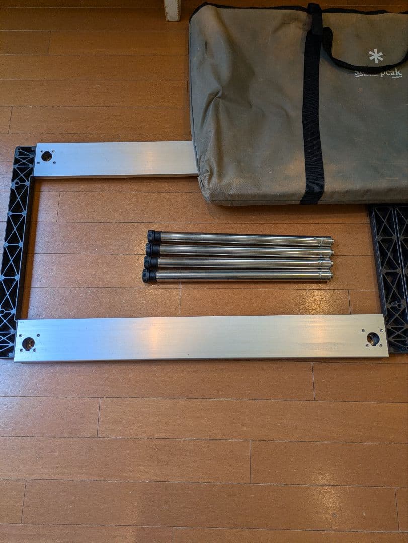 スノーピーク アイアングリルテーブル3ユニット 2個セット ＋ 400脚2セット