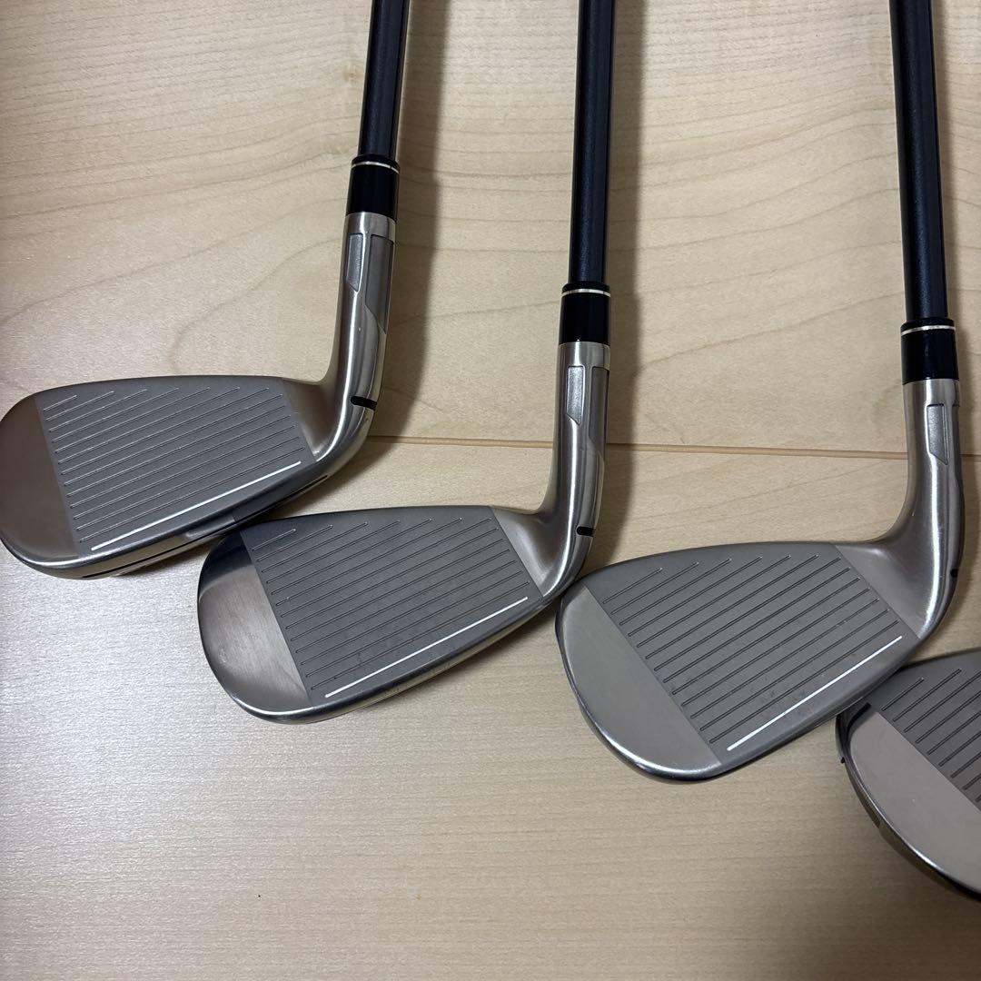 テーラーメイドステルスアイアンセットカーボンシャフトＲ美品
