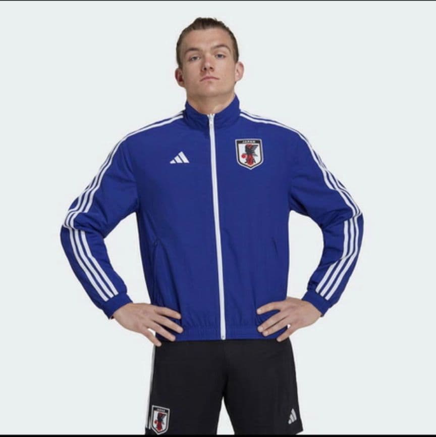 【極美品】日本代表 リバーシブル 2022アンセムジャケット “折鶴モデル” M