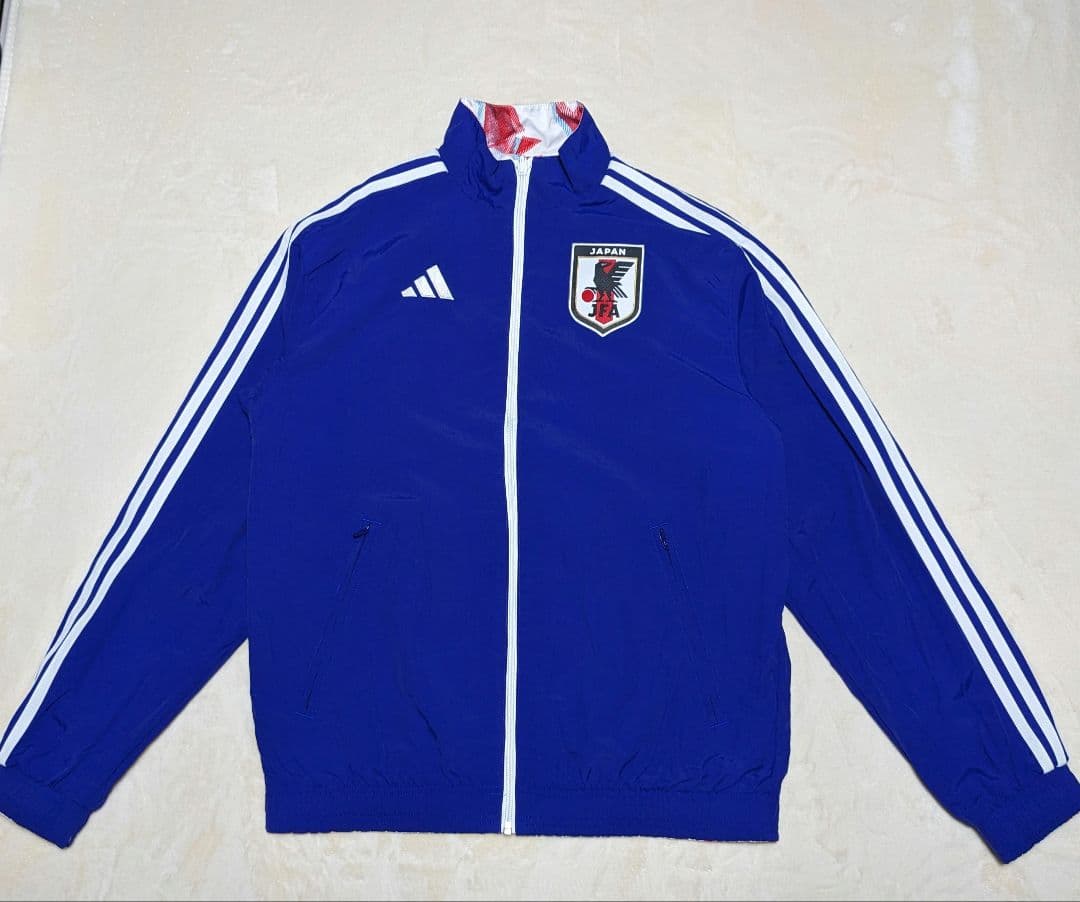 【極美品】日本代表 リバーシブル 2022アンセムジャケット “折鶴モデル” M