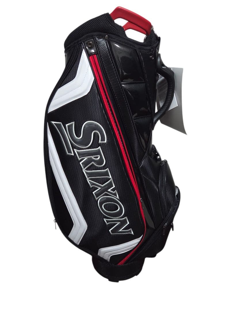 Srixon 軽量キャディバッグ ブラック/ホワイト/レッド