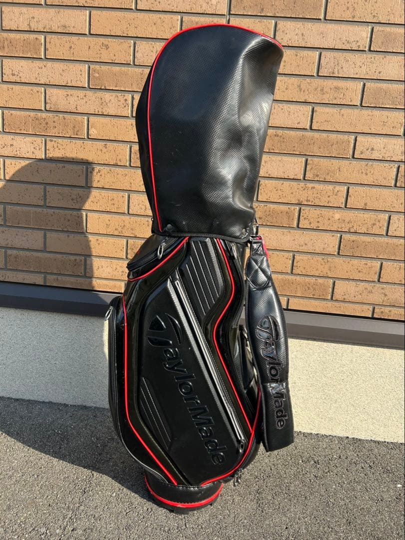 TaylorMade キャディバッグ ブラック/レッド