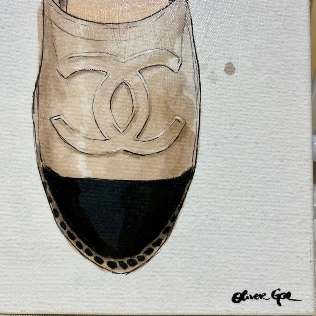 お値下げ致します♡CHANEL 靴のイラスト Oliver Gal
