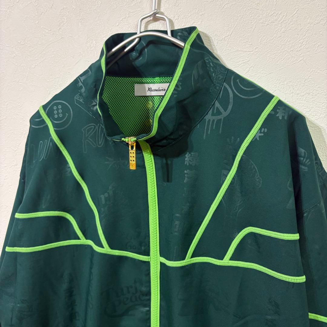 【RUSSELUNO】新品　シレーエンボスジップブルゾン　メンズＸＬ　ゴルフ