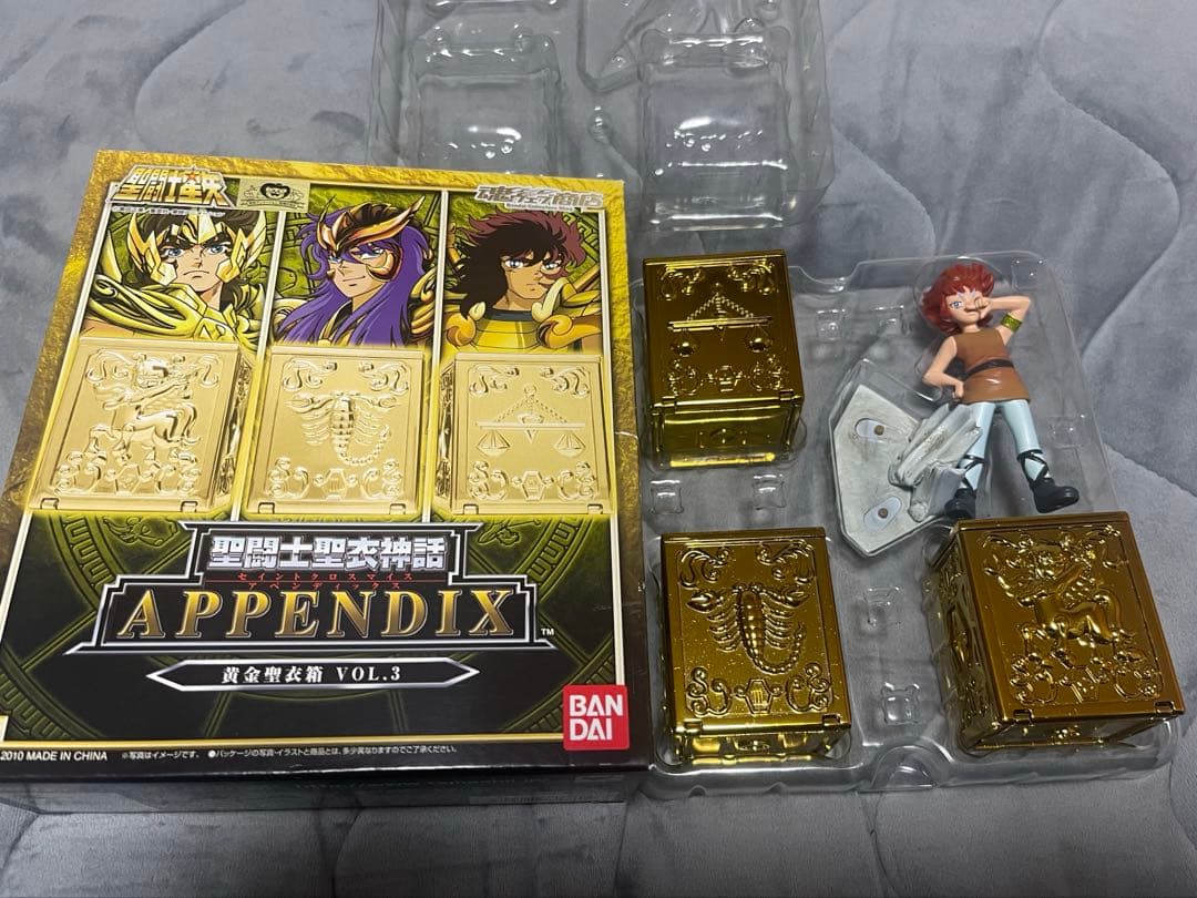 【開封品】バンダイ 聖闘士聖衣神話 APPENDIX 9点セット