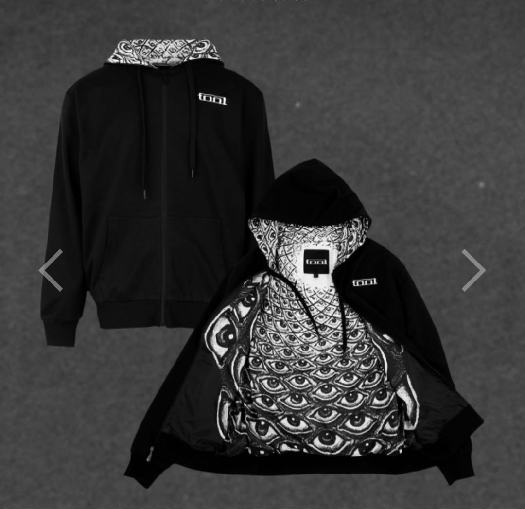 TOOL トゥール　フーディーフルジッパージャケット　XL