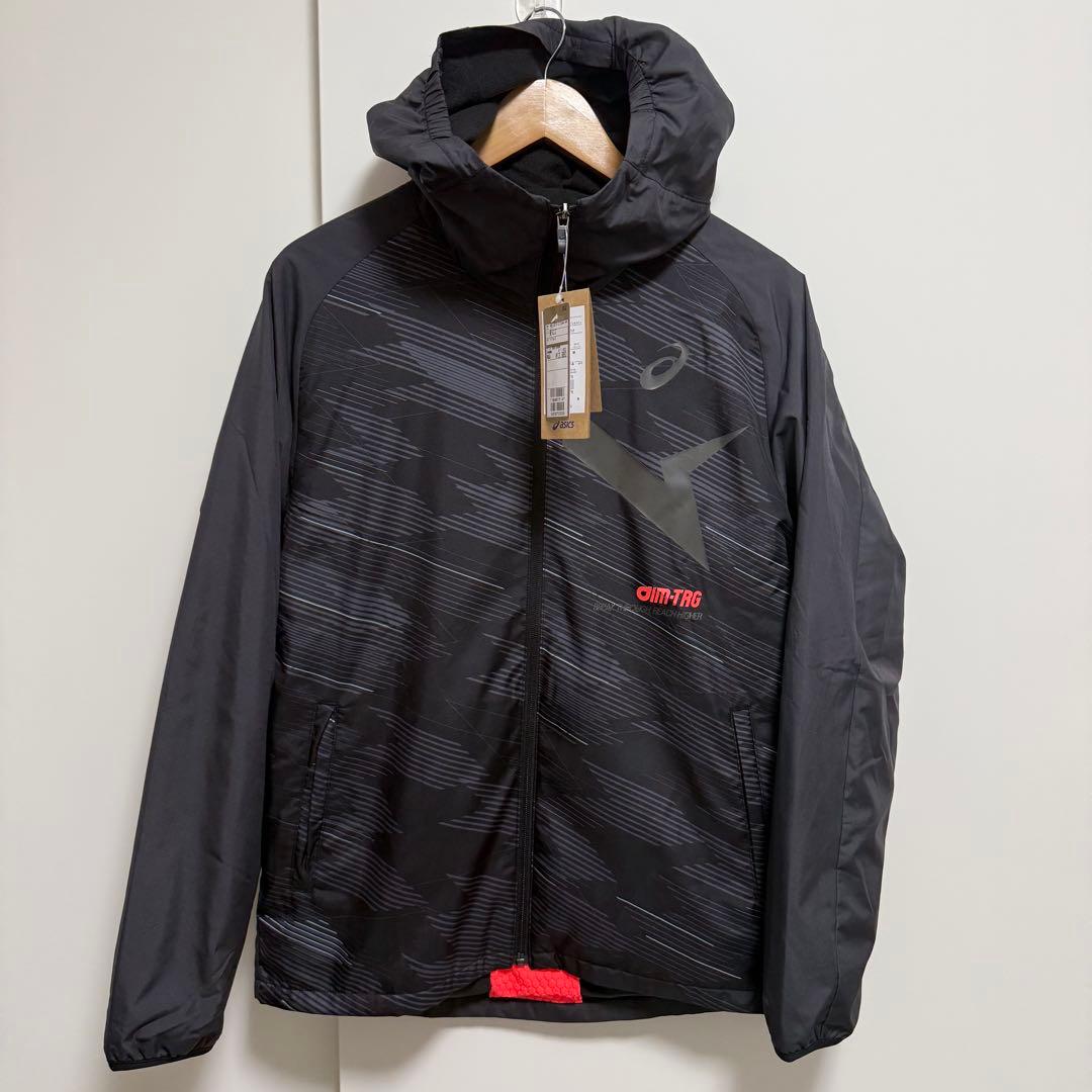 新品 アシックス AIM-TRG裏トリコットグラフィックウィンドブレーカー M