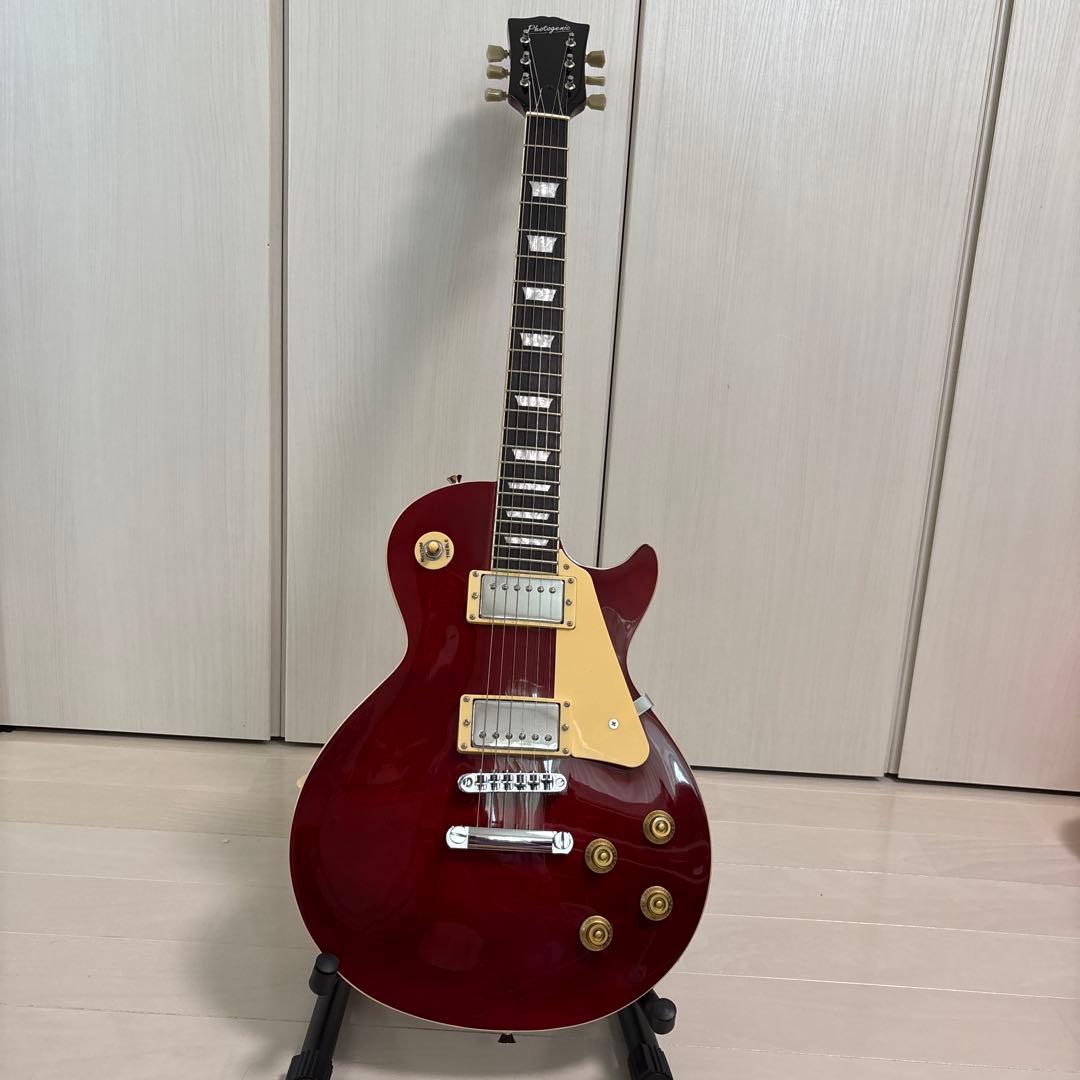 s*u様 PhotoGenic エレキギター LPタイプ LP-260/WR ワ