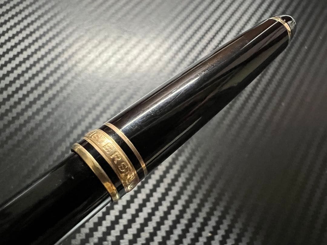 モンブラン マイスターシュテュック 144 万年筆 EF 極細字 ブラック 全金