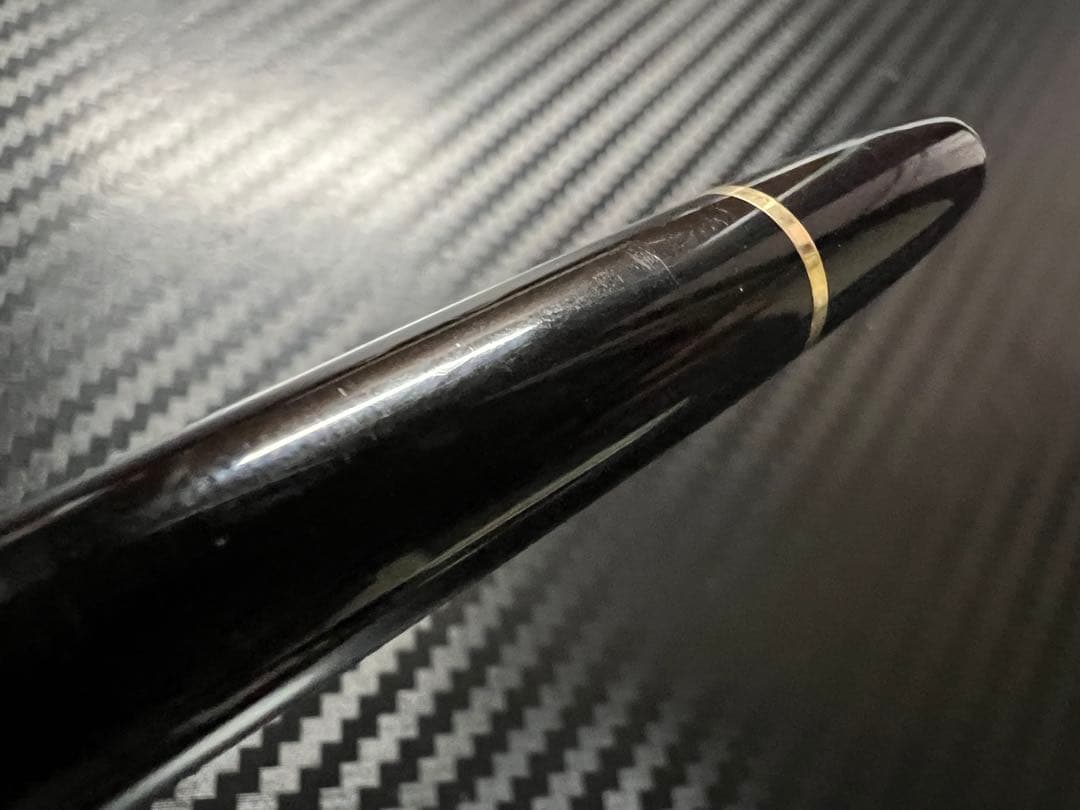 モンブラン マイスターシュテュック 144 万年筆 EF 極細字 ブラック 全金